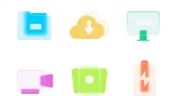 60款磨砂玻璃图标【XD+Sketch格式】